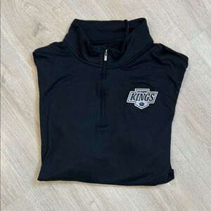 LA Kings Black Quarter-Zip Longsleeve Men’s XL